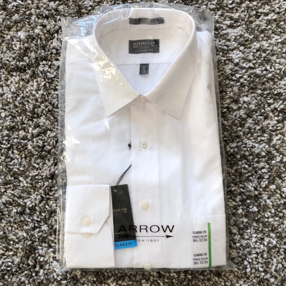 White dress shirt